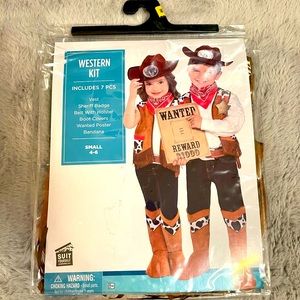 brand new western cowboy/ girl halloween costume